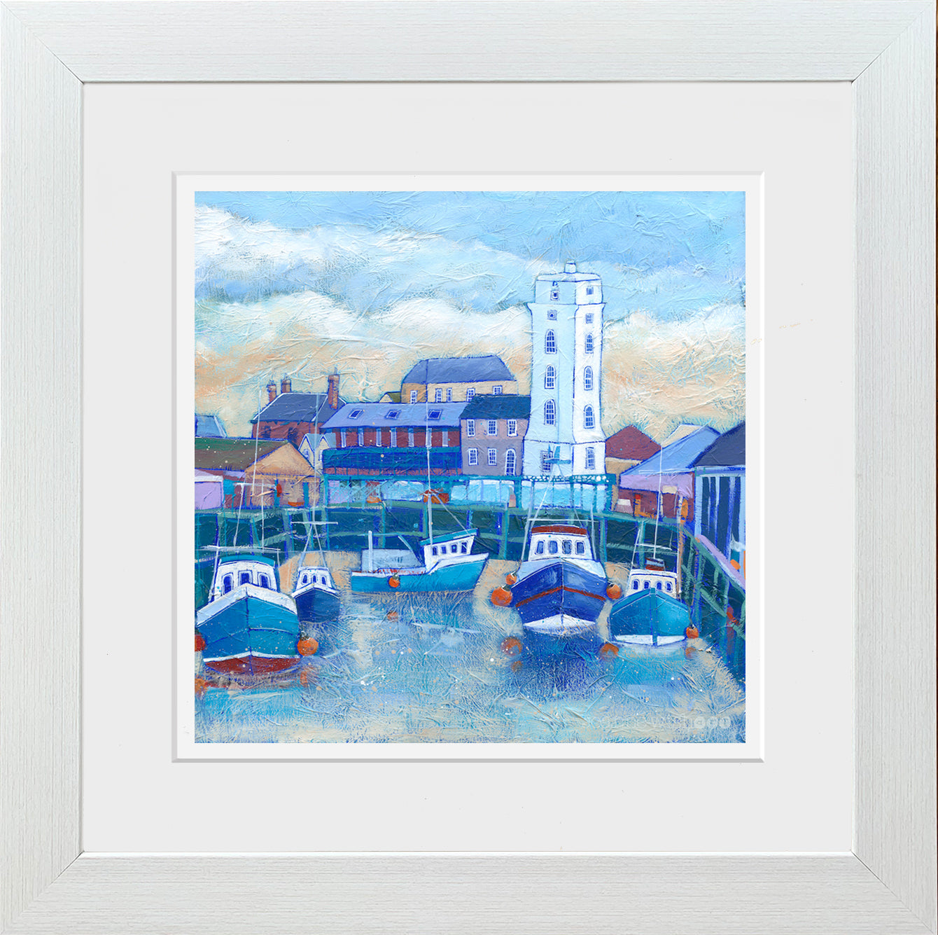 Winter Low Lights North Shields Fish Quay | Art Print