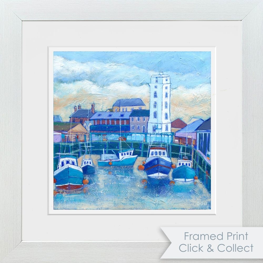 Winter Low Lights North Shields Fish Quay | Art Print