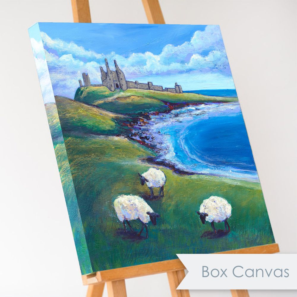 Dunstanburgh Castle | Northumberland Art Print