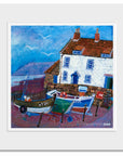 A mounted fine art print of Robin Hoods Bay