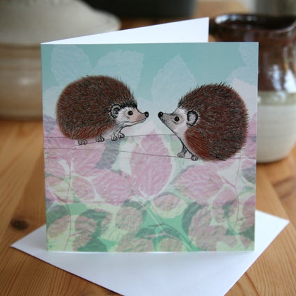 Hedgehogs | Greetings Card