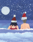 A Festive Dip Wild Swimmers | Christmas Card