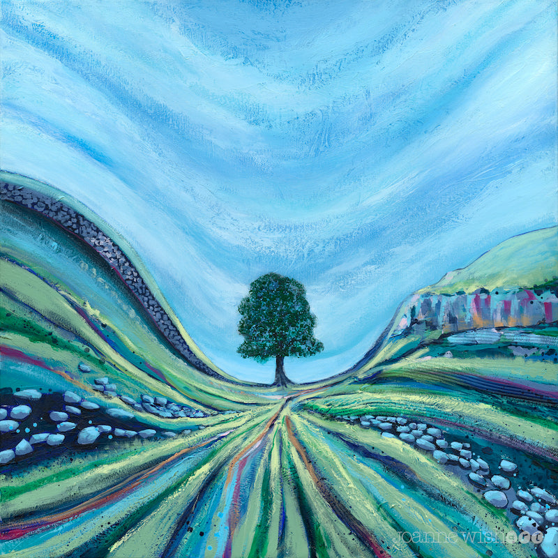 Sycamore Gap Art Print Joanne Wishart